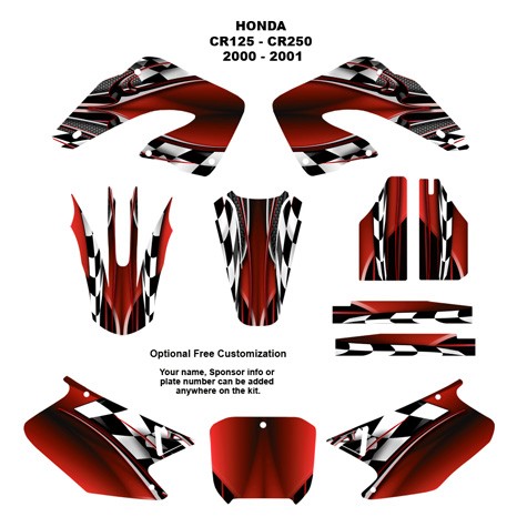 Mtx audio honda cr250 graphics #7