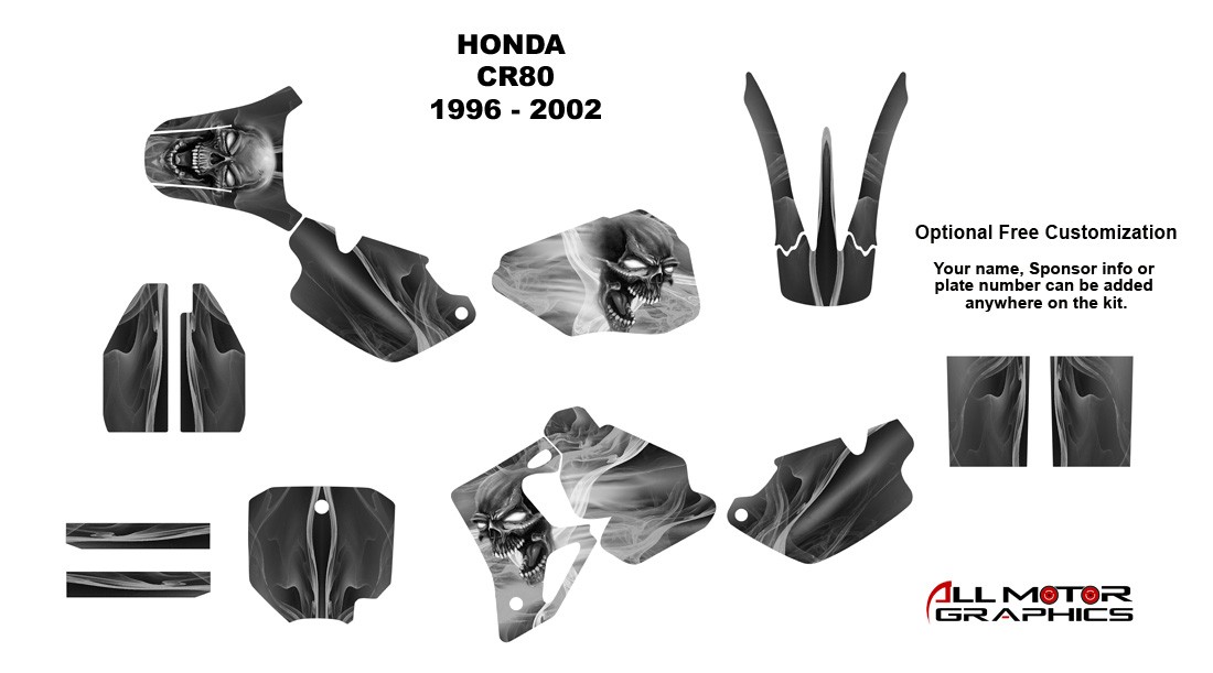 Honda cr80 graphic kit #5