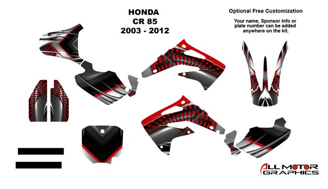 2003 Honda 400ex graphics kit #4