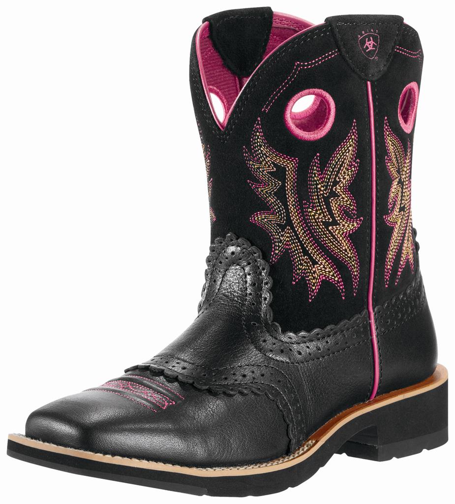 black ariat fatbaby boots