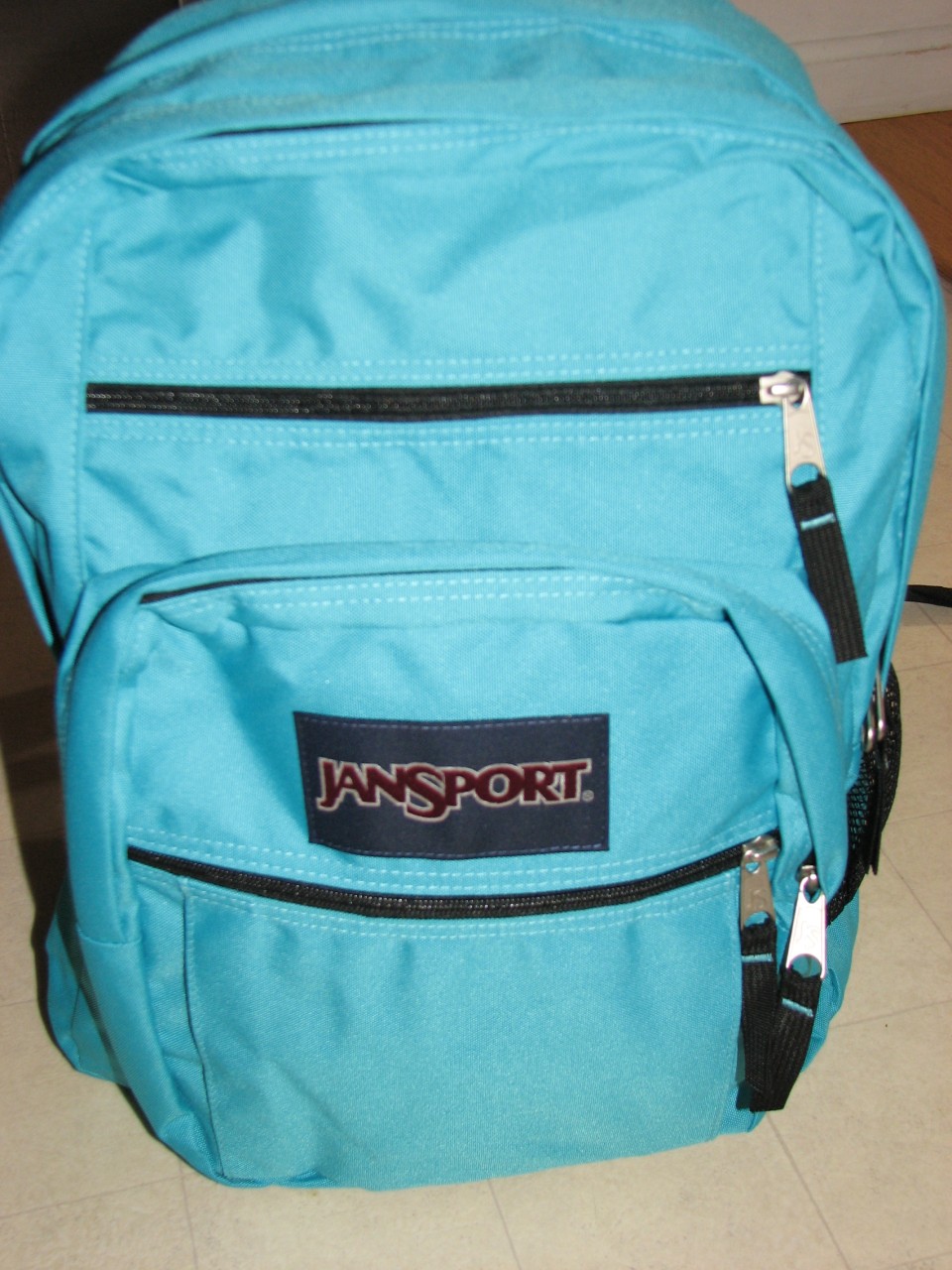 JANSPORT Big Student School Backpack Unisex Blue/Navy NWT 62 eBay