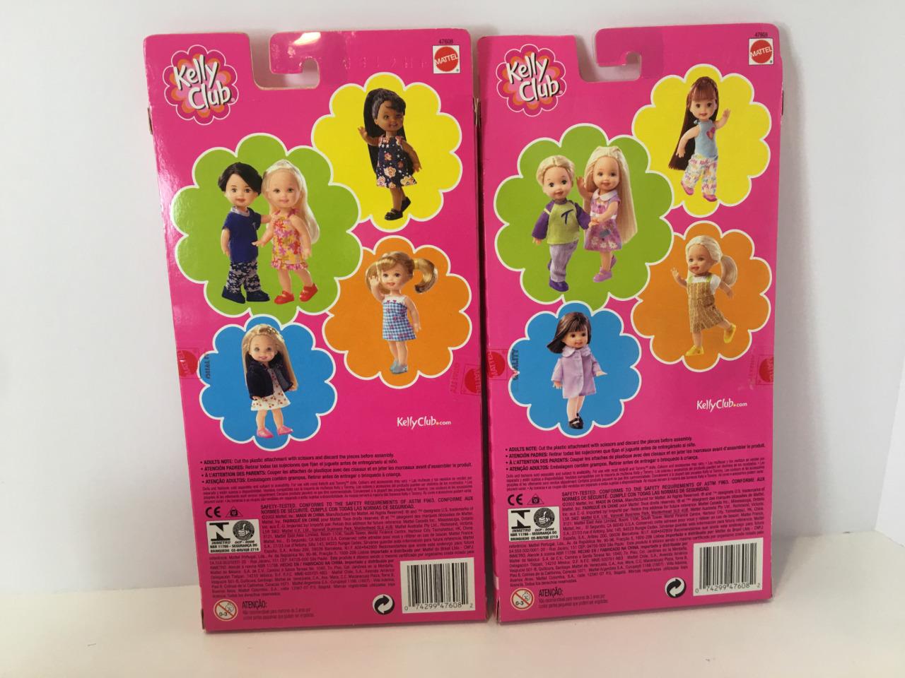 Barbie Tommy /& Kelly Club Doll Fashions Lot 2 Packs 2002 NRFB 10 Outfits Mint