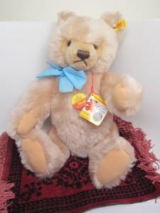 signed steiff bear