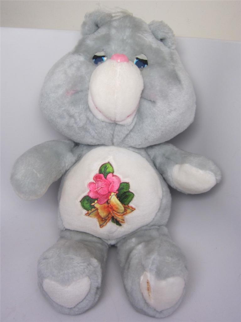 Care Bears Vintage 1983 Original Grams Grandma Kenner Gray