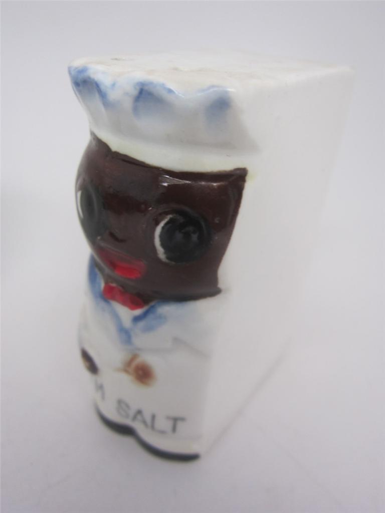 Black Americana I'm Salt Pepper Shaker Book Set Aunt Jemima Uncle Mose