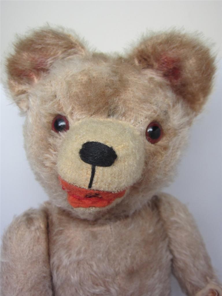 antique jointed teddy bears