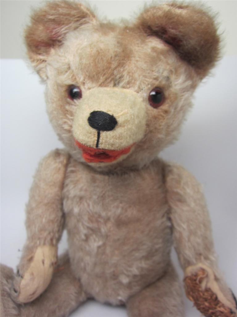 vintage mohair teddy bear