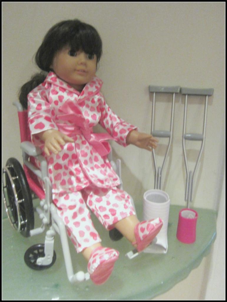 Doll+Leg+Cast Doll Leg Cast http://www.ebay.com/itm/18-American-Girl-sz-Doll ...