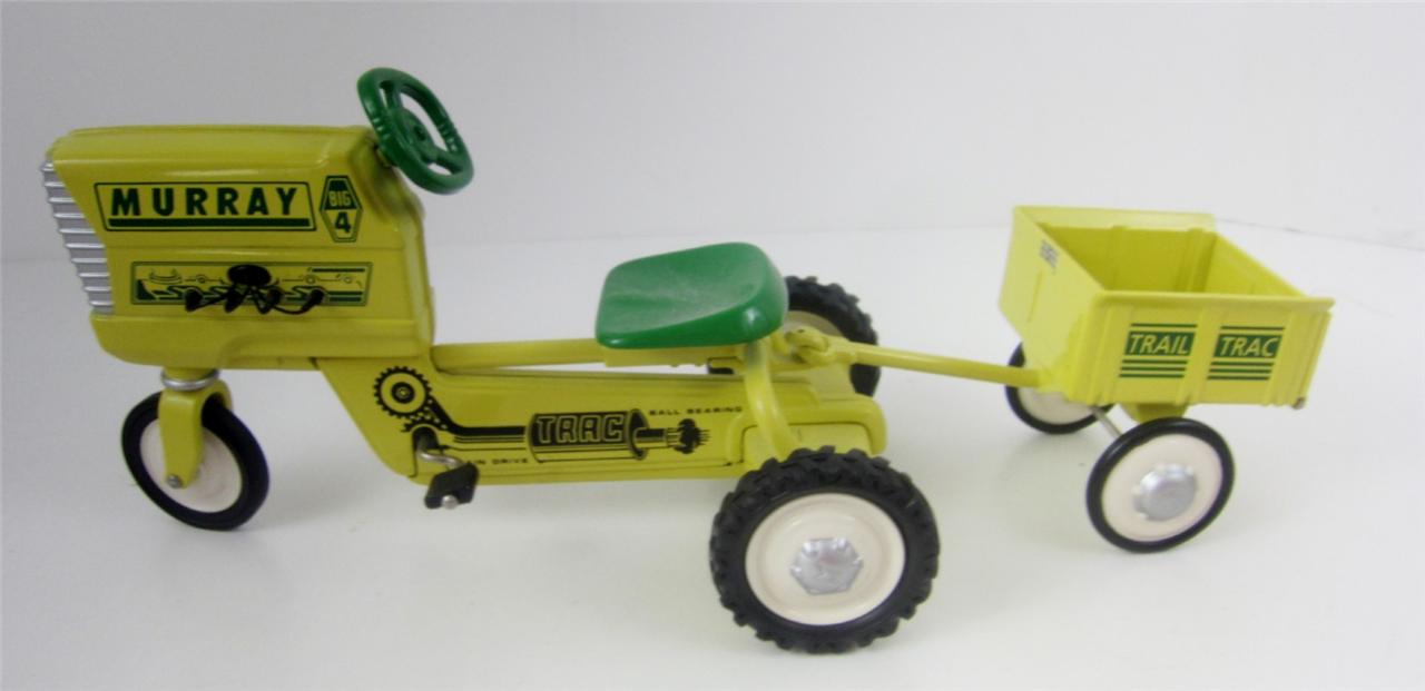 Hallmark Kiddie Car Classics Pedal Car Murray Tractor & Trailer 1961 eBay