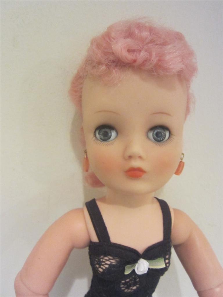 Horsman Pink Hair Cindy 18 Ballerina Fashion Doll Vintage 1950s