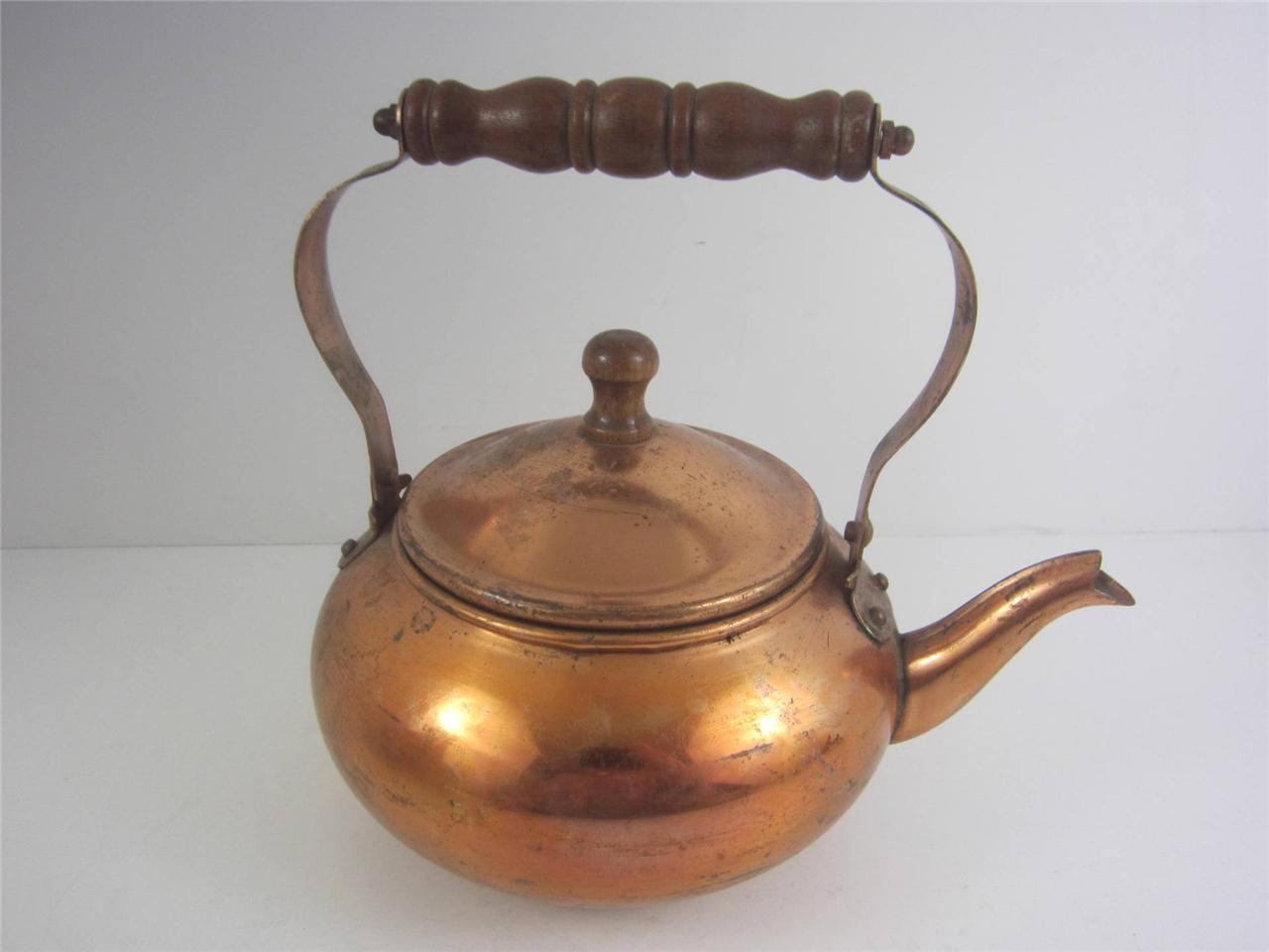 antique vintage copper tea kettle pot decorative 2 cup antique vintage copper tea kettle pot decorative 2 cup