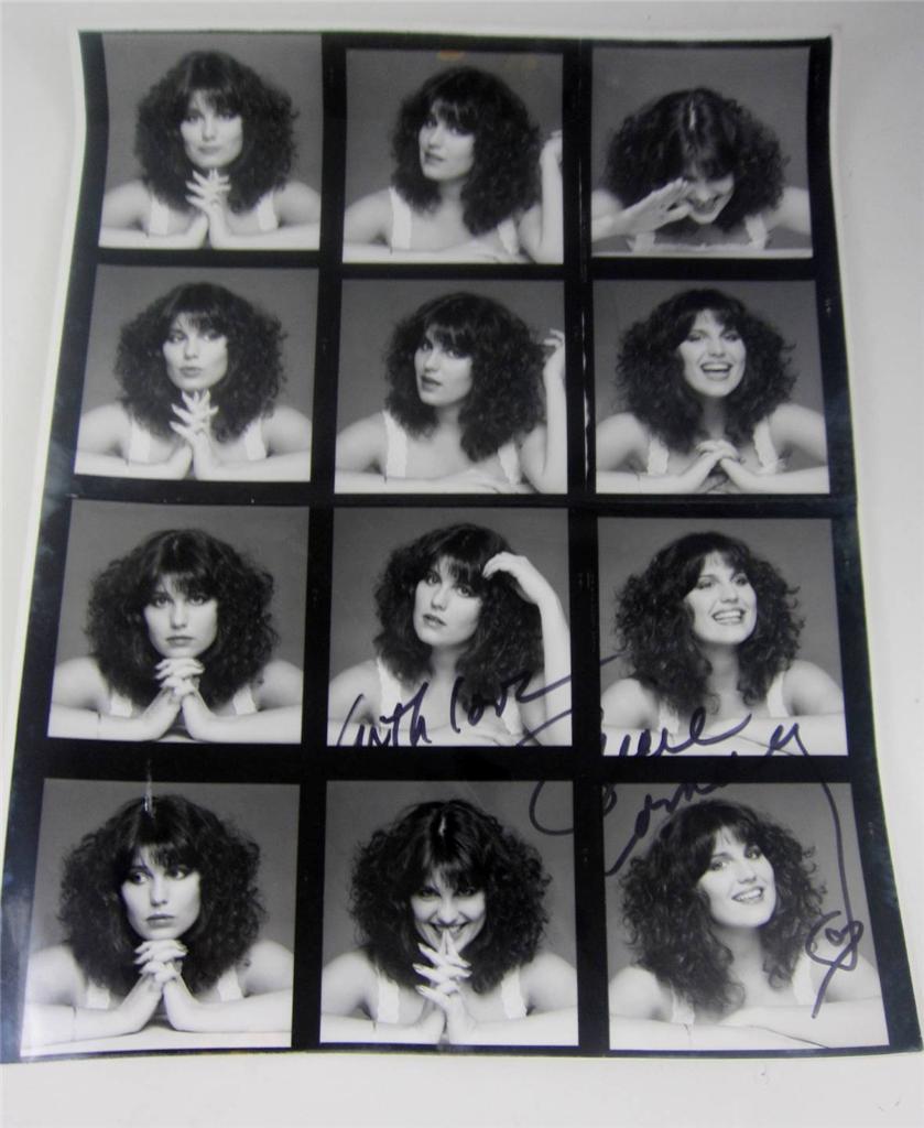 Lucie Arnaz 12 Photo Shoot Proof Sheet Signed 1970&rsquo;s COA See Video