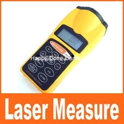 Fashion Tape Measure on Lcd Ultrasonic Sonic Distance Tape Measure Meter Ebay
