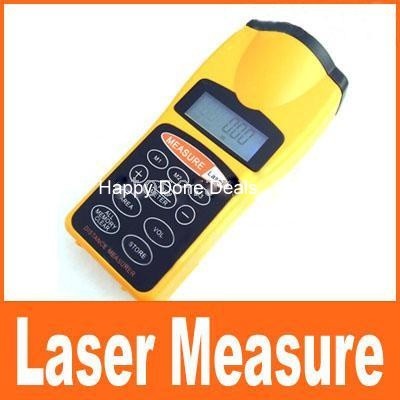 Fashion Tape Measure on Lcd Ultrasonic Sonic Distance Tape Measure Meter   Ebay