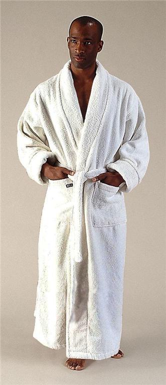 mens thick terry cloth bathrobe