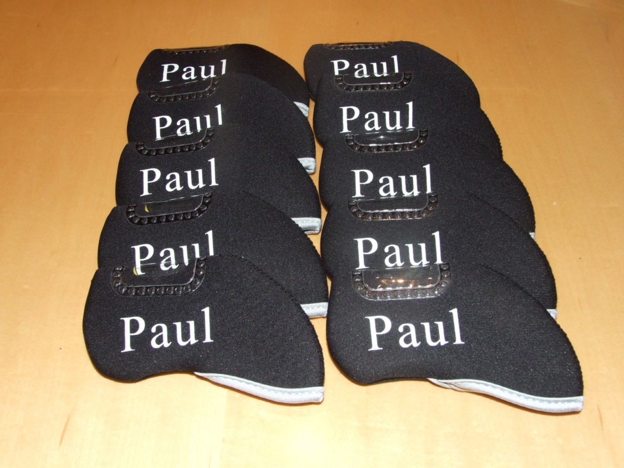 PERSONALIZED GOLF IRON HEAD COVERS. 10X IRON HEADCOVERS - Picture 11 of 12