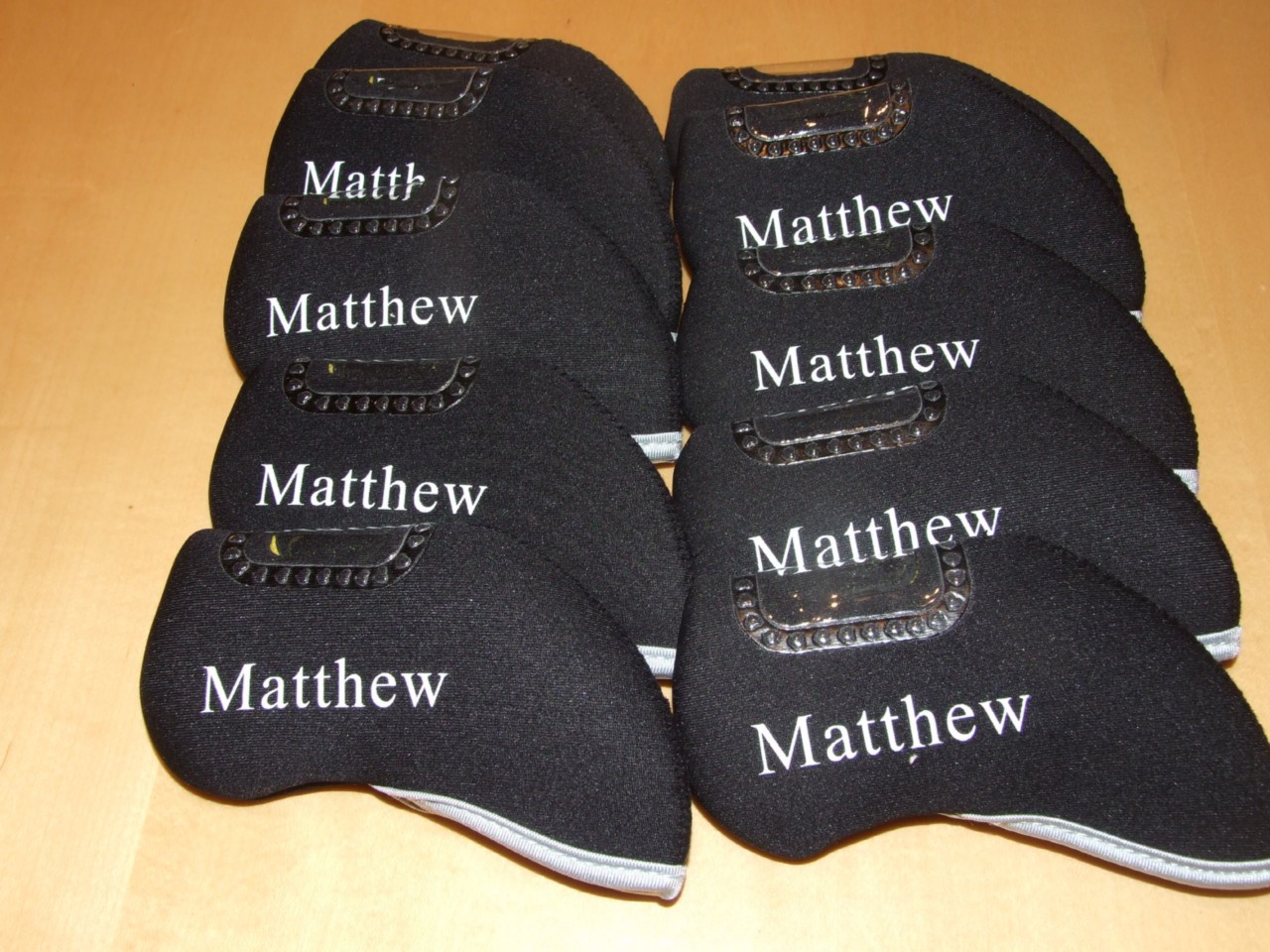 PERSONALIZED GOLF IRON HEAD COVERS. 10X IRON HEADCOVERS - Picture 8 of 12