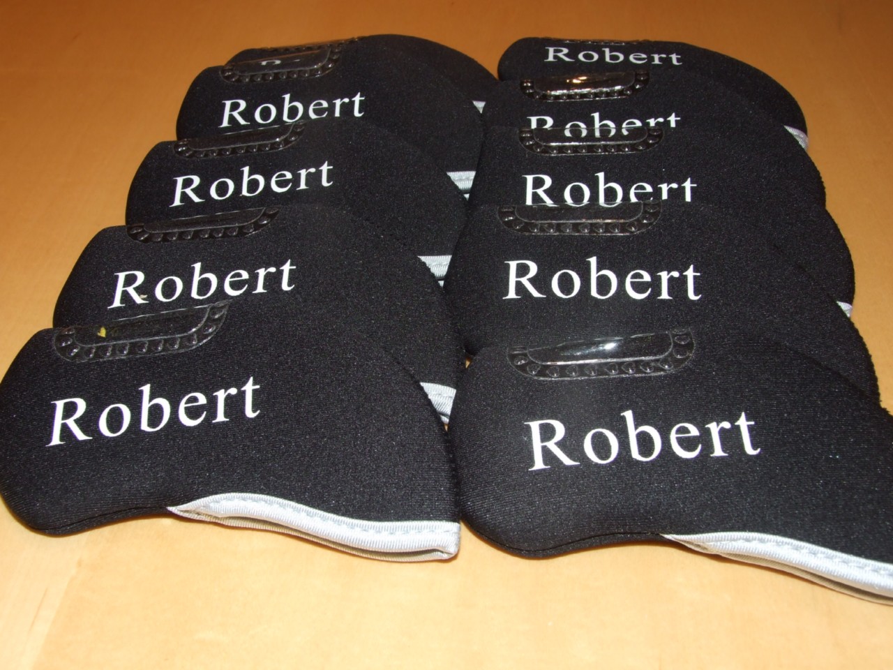 PERSONALIZED GOLF IRON HEAD COVERS. 10X IRON HEADCOVERS - Picture 9 of 12