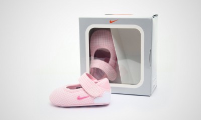Nike Infant Shoes on New Nike Baby Girls Mary Jane Crib Trainers Shoe Pink Uk Size 0 3 5