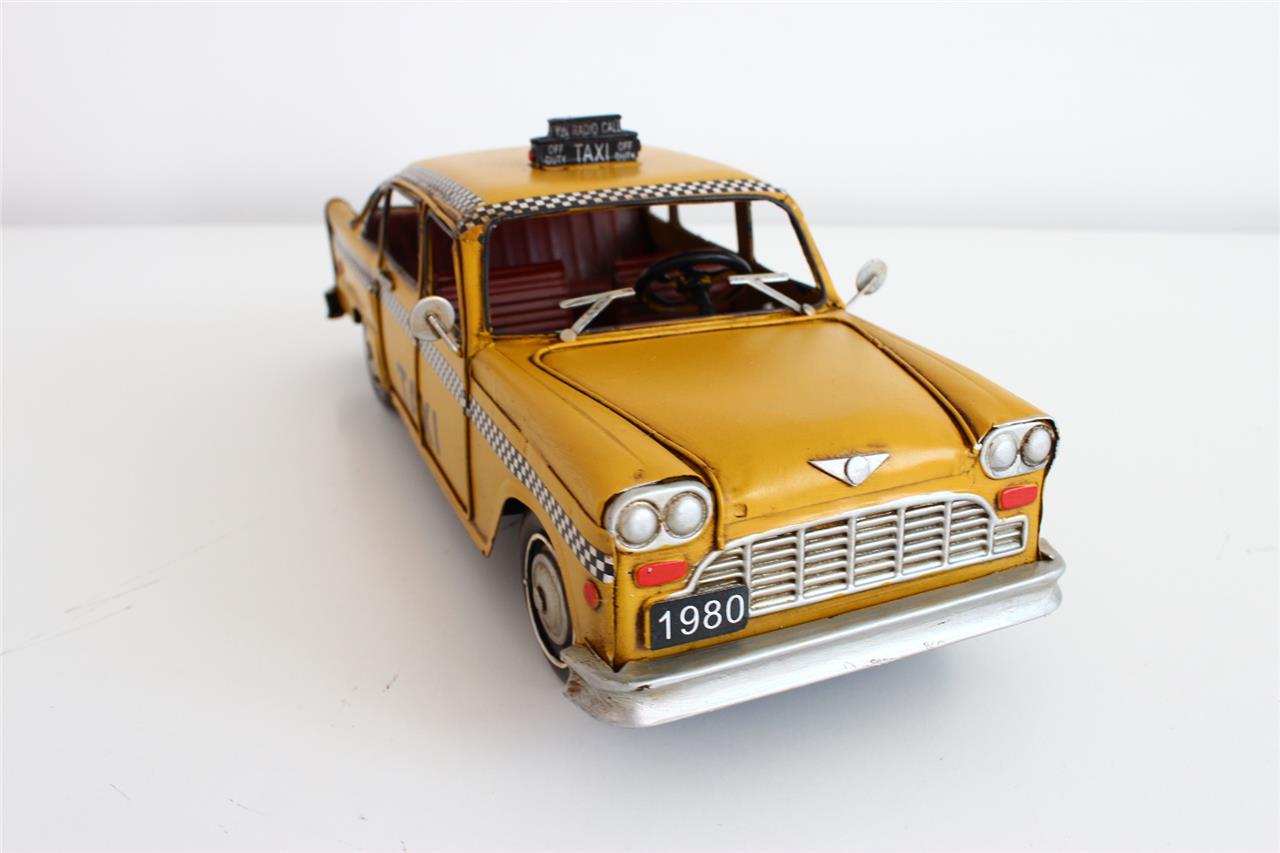 yellow taxi toy