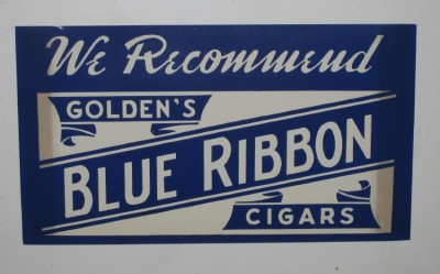 vintage cigar signs