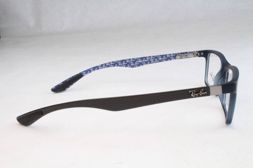 New Ray Ban RB8901 RB 8901 Eyeglasses Frames Blue Carbon Fiber 5262