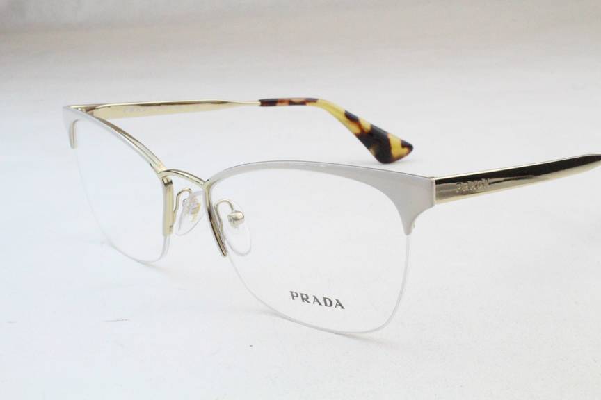 prada eyeglasses white frame