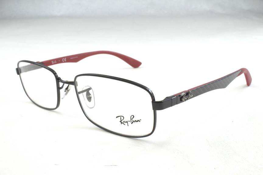 New Ray Ban RB8410 RB 8410 Eyeglasses Frames Black Carbon Fiber 2509 52mm eBay