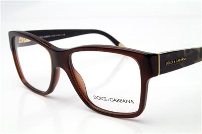 NEW Dolce Gabbana DG 3126 Eyeglasses Frames Brown Leopard ...