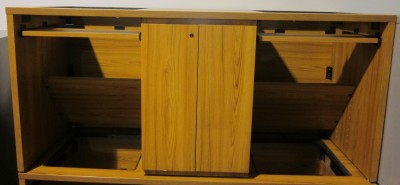 Glass Computer Screens on Double Computer Table With Glass Top For Hidden Monitor   Ebay