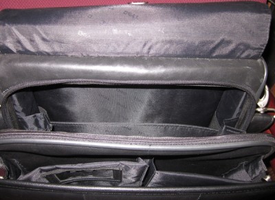 Leather Computer  on Deluxe Dell Leather Computer Bag   Ebay