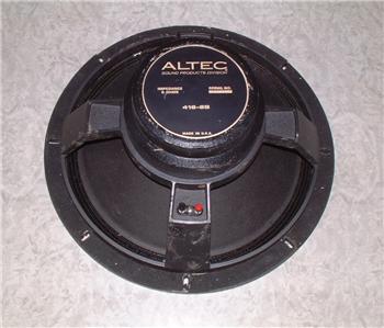 Altec 816 8B 15" Woofer Speaker Alnico Magnet Low Serial Number | eBay