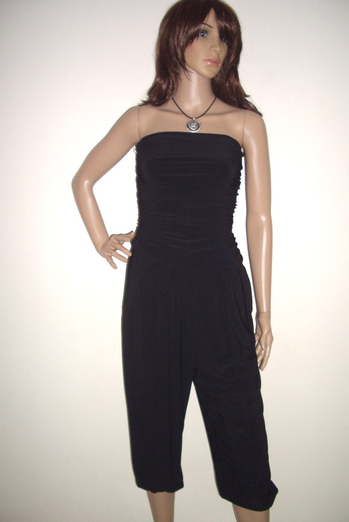 black harem jumpsuit