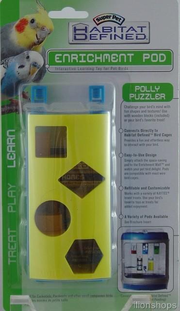 Toy Enrichment Pod Super Pet Treat Play Learn New