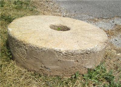 Grist+Mill+Grinding+Stones MILLSTONE GRIST MILL GRINDING WHEEL STONE KENTUCKY KY CORNMEAL FLOUR