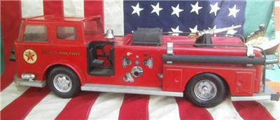 buddy l texaco fire truck