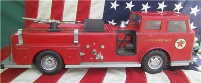 buddy l texaco fire truck