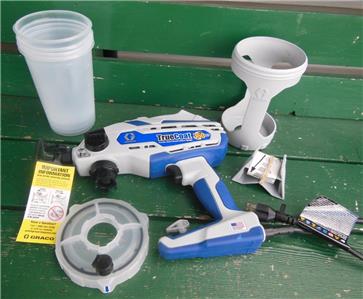 truecoat airless graco handheld sprayer painter electric paint