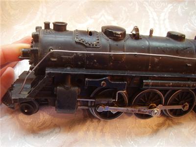 Antique Old Post WWII LIONEL 027 Train Engine 1666 Locomotive Model