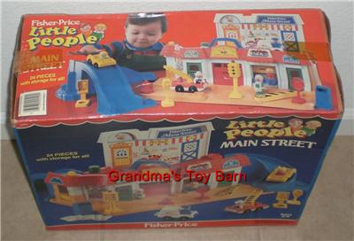 vintage fisher price main street