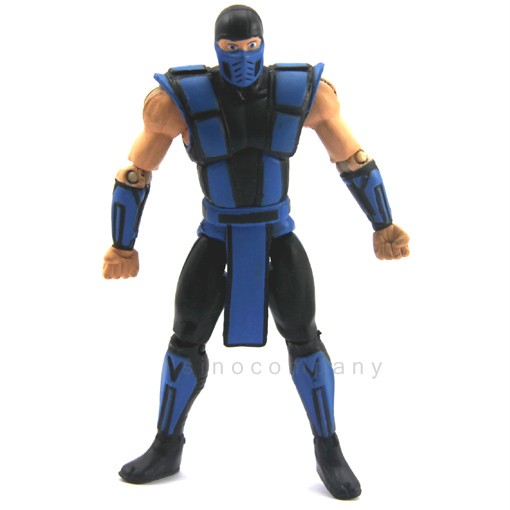 Jazwares Mortal Kombat 4" Sub Zero Action Figure Four Inch 20th