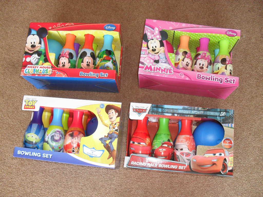 disney minnie mouse bowling set
