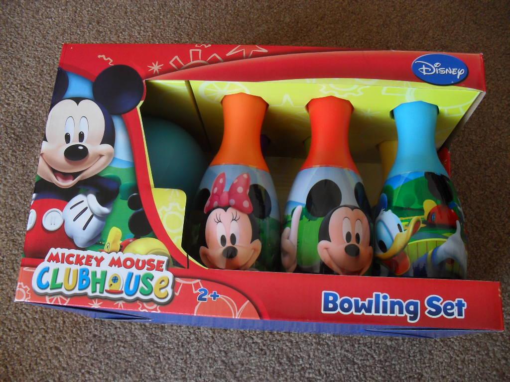 disney minnie mouse bowling set