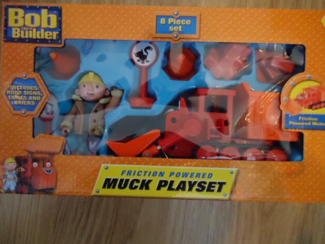 BNIB Bob the Builder friction powered vehicle playset Benny Muck Roley Age 3+ - Picture 4 of 6