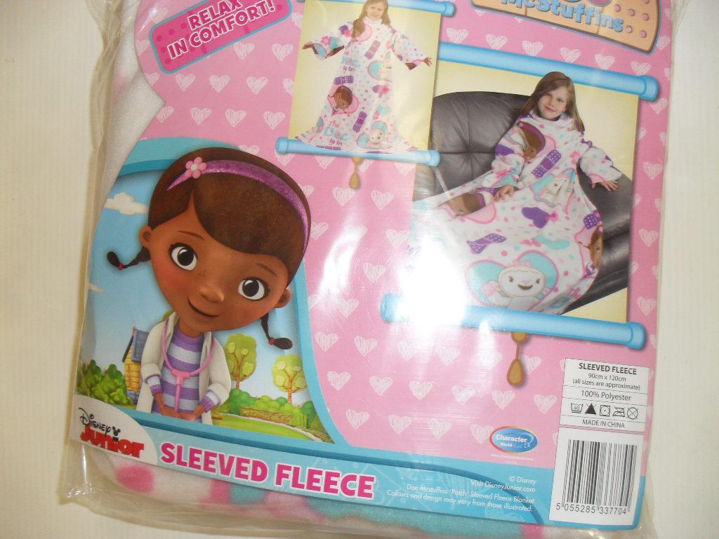 doc mcstuffins plush blanket