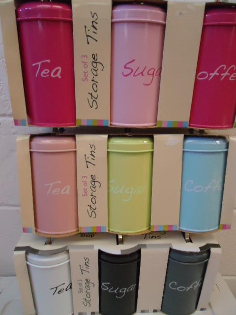 glitter tea coffee sugar canisters