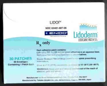 Lidoderm Patch Discount