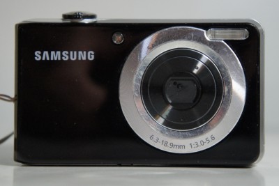 Samsung Camera Parts on Samsung Dualview Tl205 12 2 Mp Digital Camera   Black   Sml Issue Read