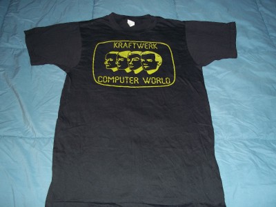 Kraftwerk Computer World. vtg KRAFTWERK Computer World 1981 concert t-shirt M | eBay