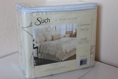  Bedding Ebay on Queen Full Embroidery Bedspread Duvet Cover Bath Beyond   Ebay